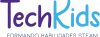 Logo TECHKIDS Rasterizadoi